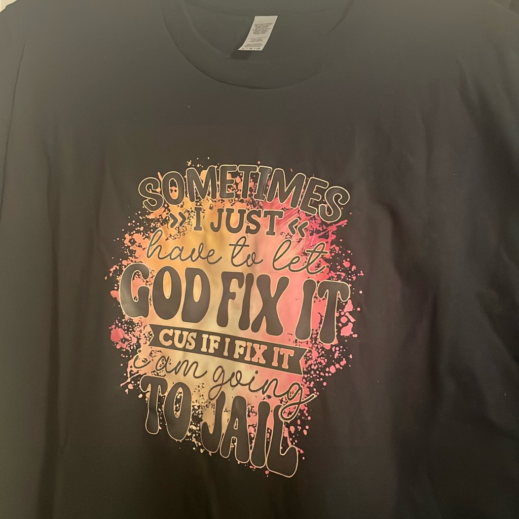 A Xl Black Womens With A Burst Of Color Image